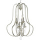 Progress Lighting - P500100-134 - Six Light Pendant - Anjoux - Silver Ridge