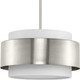Progress Lighting - P500399-009 - Three Light Pendant - Silva - Brushed Nickel