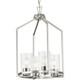 Progress Lighting - P500411-009 - Four Light Hall & Foyer Light - Goodwin - Brushed Nickel