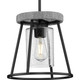 Progress Lighting - P500413-31M - One Light Pendant - Laramie - Matte Black