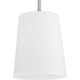 Progress Lighting - P500429-009 - One Light Pendant - Clarion - Brushed Nickel