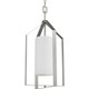 Progress Lighting - P500433-009 - One Light Foyer Pendant - Vertex - Brushed Nickel