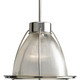 Progress Lighting - P5182-09 - One Light Pendant - Prismatic - Brushed Nickel