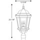 Welbourne Three Light Post Lantern (P5483-31)