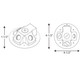 Security Light Back Plate (P6343-20)