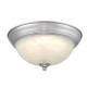 Westinghouse Lighting - 6137100 - LED Flush Mount - Dubrow - Brushed Nickel