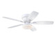 Westinghouse Lighting - 73208LE - 52 Ceiling Fan - Contempra - Matte White