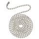 Westinghouse Lighting - 7723800 - 3 Ft. Beaded Chain with Connector - Beaded Chain - Brushed Nickel