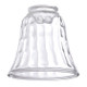 Westinghouse Lighting - 8127700 - Shade - Glass Bell Shade - Beveled Clear