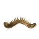 Arteriors - ASI23 - Sculpture - Mako - Antique Brass