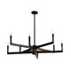 Griff Eight Light Chandelier (DLC46)