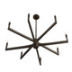 Griff Eight Light Chandelier (DLC46)