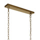 Cabo Six Light Linear Chandelier (DLS17)