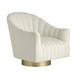 Arteriors - FRU20 - Chair - Springsteen - Snow/Champagne