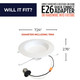 Recessed Recessed Downlight (773165)