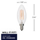 Bulbrite - 776203 - Light Bulb - Basics - Clear