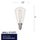 Bulbrite - 776822 - Light Bulb - 7 - Clear