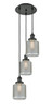 Innovations - 113F-3P-BK-G262 - Three Light Pendant - Franklin Restoration - Matte Black