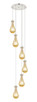 Innovations - 116-451-1P-PN-G451-5ME - Six Light Pendant - Downtown Urban - Polished Nickel