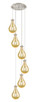 Innovations - 116-451-1P-SN-G451-7ME - Six Light Pendant - Downtown Urban - Brushed Satin Nickel