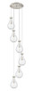 Innovations - 116-451-1P-SN-G451-7SDY - Six Light Pendant - Downtown Urban - Brushed Satin Nickel