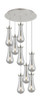 Innovations - 119-451-1P-PN-G451-4SM - Nine Light Pendant - Downtown Urban - Polished Nickel