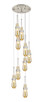 Innovations - 119-452-1P-SN-G452-4ME - Nine Light Pendant - Downtown Urban - Brushed Satin Nickel