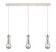 Innovations - 123-451-1P-PN-G451-4SM - Three Light Linear Pendant - Downtown Urban - Polished Nickel