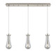 Innovations - 123-451-1P-SN-G451-4SM - Three Light Linear Pendant - Downtown Urban - Brushed Satin Nickel