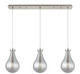 Innovations - 123-451-1P-SN-G451-7SM - Three Light Linear Pendant - Downtown Urban - Brushed Satin Nickel