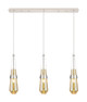 Innovations - 123-452-1P-PN-G452-4ME - Three Light Linear Pendant - Downtown Urban - Polished Nickel