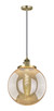 Innovations - 201CSW-AB-G208-14 - One Light Mini Pendant - Franklin Restoration - Antique Brass