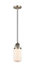 Innovations - 201CSW-AB-G311 - One Light Mini Pendant - Franklin Restoration - Antique Brass