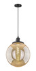 Innovations - 201CSW-BK-G208-14 - One Light Mini Pendant - Franklin Restoration - Matte Black