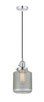 Innovations - 201CSW-PC-G262 - One Light Mini Pendant - Franklin Restoration - Polished Chrome
