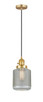 Innovations - 201CSW-SG-G262 - One Light Mini Pendant - Franklin Restoration - Satin Gold