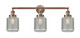Innovations - 205-AC-G262 - Three Light Bath Vanity - Franklin Restoration - Antique Copper