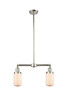 Innovations - 209-PN-G311-LED - LED Island Pendant - Franklin Restoration - Polished Nickel