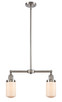 Innovations - 209-SN-G311-LED - LED Island Pendant - Franklin Restoration - Brushed Satin Nickel