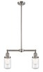 Innovations - 209-SN-G314 - Two Light Island Pendant - Franklin Restoration - Brushed Satin Nickel