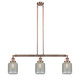 Innovations - 213-AC-G262-LED - LED Island Pendant - Franklin Restoration - Antique Copper