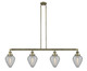 Innovations - 214-AB-G165-LED - LED Island Pendant - Franklin Restoration - Antique Brass