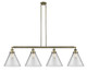 Innovations - 214-AB-G42-L-LED - LED Island Pendant - Franklin Restoration - Antique Brass