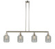 Innovations - 214-PN-G262-LED - LED Island Pendant - Franklin Restoration - Polished Nickel