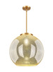 Innovations - 221-1S-SG-G128-18 - One Light Pendant - Essex - Satin Gold