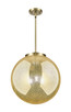 Innovations - 221-3S-AB-G208-16 - Three Light Pendant - Essex - Antique Brass