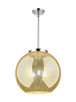 Innovations - 221-3S-PC-G128-16 - Three Light Pendant - Essex - Polished Chrome