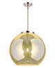 Innovations - 221-3S-PN-G128-18 - Three Light Pendant - Essex - Polished Nickel