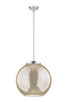 Essex Three Light Pendant (221-3S-SN-G128-16)