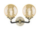 Nouveau Two Light Bath Vanity (284-2W-BAB-G208-6)